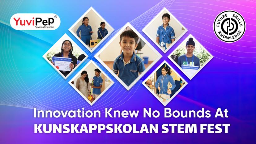 Innovation Knew No Bounds at Kunskappskolan STEM Fest 