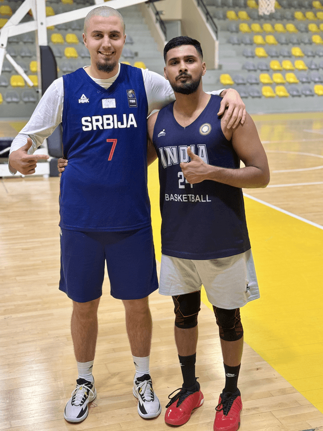 Basketball action 4