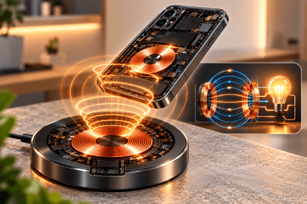 Charging Pad’s Hidden Copper Coil