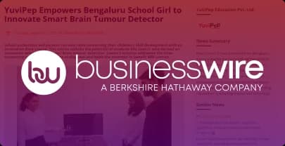 YuviPep Empowers Bengaluru School Girl to Innovate Smart Brain Tumour Detector
